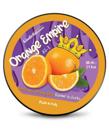 The Goodfellas' smile Orange Empire Shaving Soap AJ-1 Formula 100 ml Orange 1 piece (1 pack)