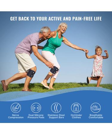 Geno ReActive+ Sciatica Pain Relief Brace 2023 - Dual Pressure Pads for Maximum Relief - Better Than Seen On TV - Blue - Buy Online on GoSupps.com