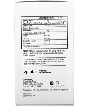 Vplab Ultra Women's Multivitamin 90 Caplets - Boost Health & Vitality - Buy Online on GoSupps.com
