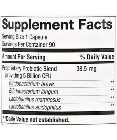 Nature's Way Primadophilus Bifidus 90 Capsules - 90 Servings (Pack of 1) - Buy Online on GoSupps.com