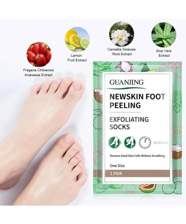 Buy Joyeee Cornea Socks - 4 Pairs Foot Peel Mask for Callus Removal & Dry Skin Treatment - Buy Online on GoSupps.com