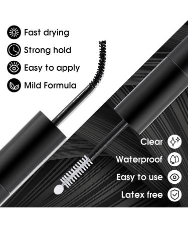 Eyelash Glue - Latex-Free Waterproof Lash Bond & Seal for Sensitive Eyes - 72 Hour Strong Hold - Buy Online on GoSupps.com