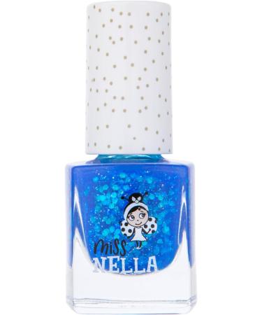 Miss Nella Cool Kid Dark Blue Nail Polish for Kids - Non-Toxic, Odour-Free, Water-Based, Easy Peel Off Formula - Buy Online on GoSupps.com