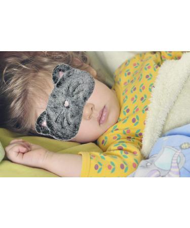 6 Pack Cute Animal Unicorn Sleep Masks for Girls - Soft Plush Blindfold Eye Cover for Kids, Teens, Women - Perfect for Plane Travel, Nap, Night Sleeping - Buy Online on GoSupps.com