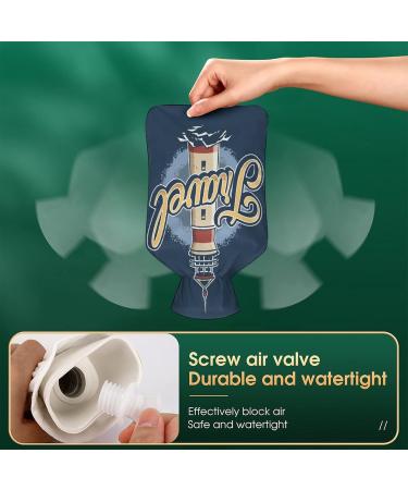 Lighthouse Hot Water Bottle with Plush Cover - Hand Warmer for Adults & Kids - 26.5x15.3cm - Buy Online on GoSupps.com