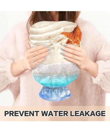 Seestern 1L Beach Summer Hot Water Bottle with Cover | BPA-Free Pain Relief for Headaches Neck & Shoulders - Buy Online on GoSupps.com