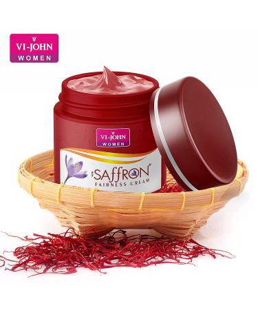 Valocity VI-JOHN Advanced Saffron Fairness Cream for Women - Natural Skin Whitening Dark Spot Removal Heal & Repair - 50gm Pack of 4 | Suitable for All Skin Types - Buy Online on GoSupps.com