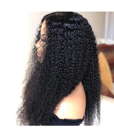 Buy Saupa 16-Inch Lace Front Curly Brazilian Virgin Hair Wig for Women | Real Human Hair Pre-Plucked & Perfect for Black Women - Buy Online on GoSupps.com