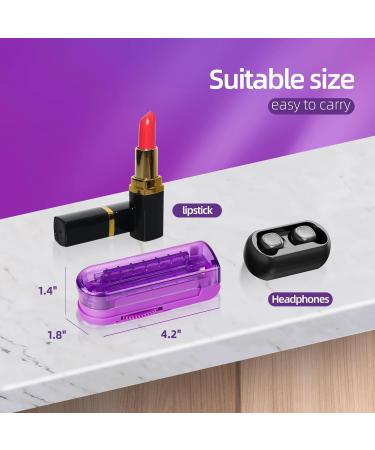 DUBSTAR Pill Cutter Splitter - Adjustable Safe & Efficient for Small & Large Pills - Purple Multi Tablet Cutter with Blade Guard & Centering Device - Buy Online on GoSupps.com