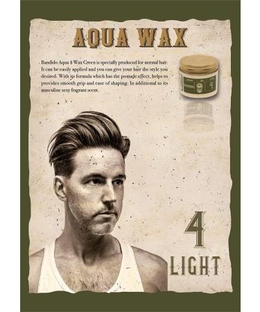 Buy Bandido Aqua Wax No. 4 Green Premium Hair Styling Product for All Hair Types | Fast International Shipping - Buy Online on GoSupps.com