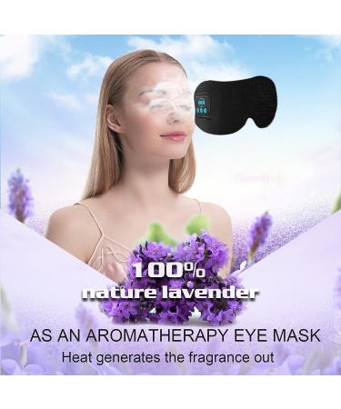 UNCN Sleep Headphones - Bluetooth Wireless Over-Ear Noise Cancelling Earbuds for Autism, Sleep Mask, and Dark Circles - Women's Cozy Black Headband - Buy Online on GoSupps.com