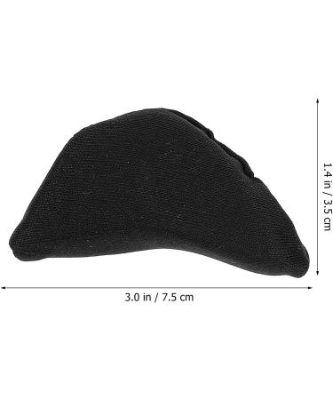 20pcs Adjustable Toe Plug Shoe Stoppers - High Heel Insoles & Reusable Sponge Pads for Women - Black Shoe Filler Inserts (7.5x3.5x2CM - Buy Online on GoSupps.com