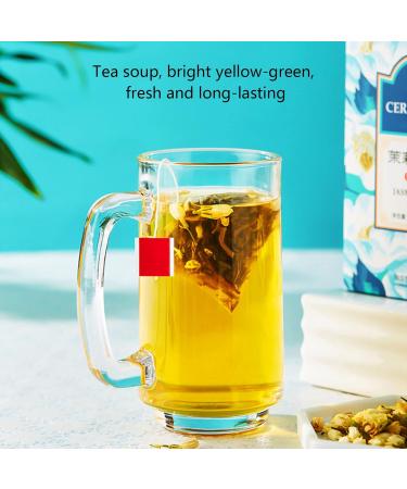 Herbal Tea 9 Count Jasmine Floral Aroma Tea Independent Sugar Free Jasmine Tea Bag - Buy Online on GoSupps.com