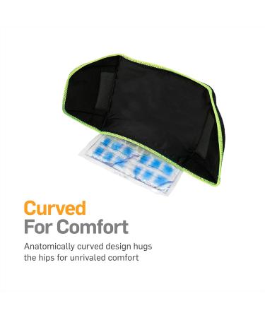 NatraCure Hot/Cold Hip & Lower Back Pain Relief Wrap - Ideal for Lumbar Backache, Herniated Discs, Bursitis, Sciatica, Arthritis - Hip Replacement Recovery - Large/X-Large - Buy Online on GoSupps.com