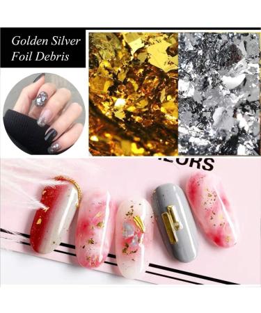 Kalolary 3D Butterfly Nail Art Glitter Sequins - Colorful Holographic Foil Debris for Women's Nail Decoration - Buy Online on GoSupps.com