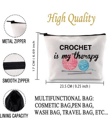 JXGZSO Knitting Project Bag - Crochet & Knitting Humor Gift for Mom - Yarn Storage Bag - Mothers Day Gift - Buy Online on GoSupps.com