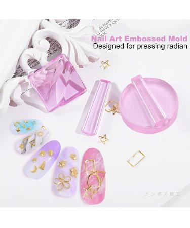 Professional Nail Art Design Tool - Metal Frame for Round & Square Shapes | Home & Salon Use - Buy Online on GoSupps.com