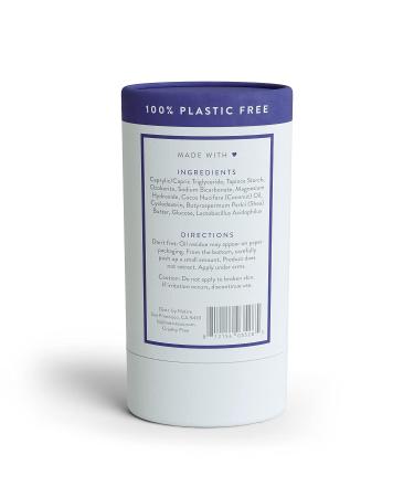 Natural Plastic-Free Deodorant with Baking Soda | Aluminum-Free for Women and Men | Coconut Oil, Shea Butter, Probiotics | Unscented - Buy Online on GoSupps.com