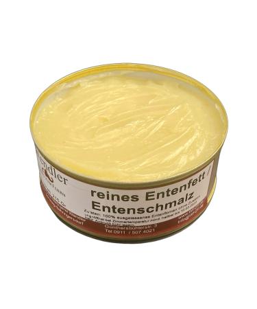 Duck fat/duck lard without additives in a can (360Gr)