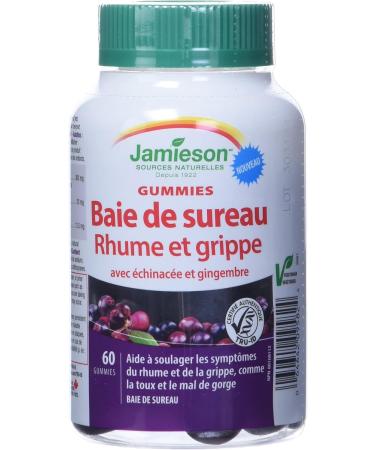 Jamieson Elderberry Cold and Flu Gummies - Buy Online on GoSupps.com