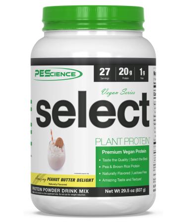 PEScience Vegan Series Select Protein Peanut Butter Delight 29.5 oz (837 g)