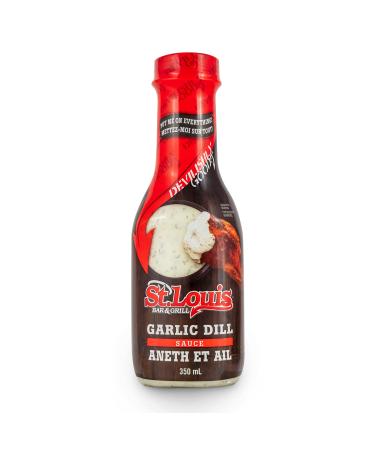 Kraft Heinz Food Service St. Louis Garlic Dill Sauce 350ml 0.772 Pounds