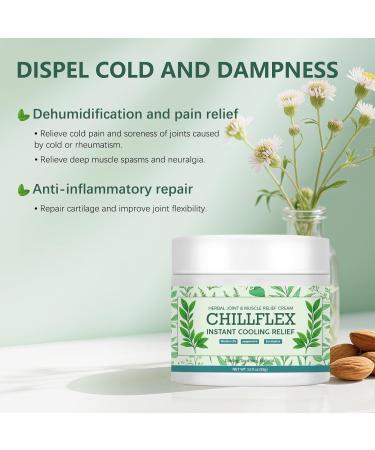 Instant Cooling Relief Cream Instant Relief Cream Cr me rafra chissante instantan e Gel apaisant aux herbes menthol es pour les activit s articulaires dans tout le corps - Buy Online on GoSupps.com