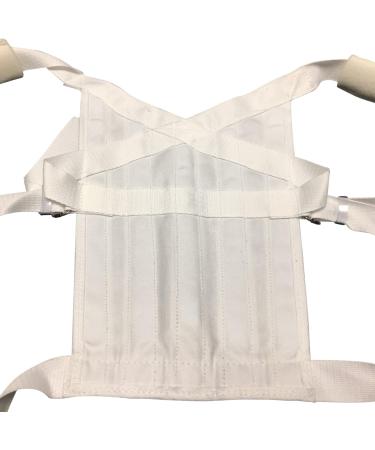 OTC Shoulder Brace - Figure-8 Style Posture Support - Medium White - International Shipping Available - Buy Online on GoSupps.com
