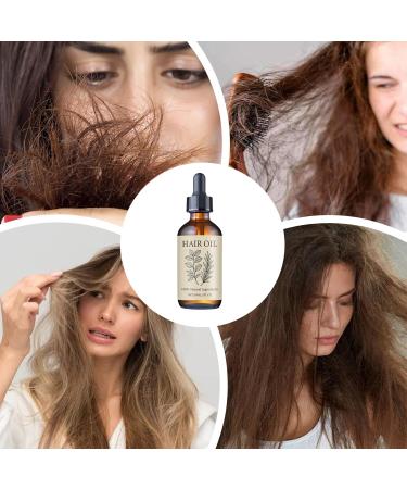 Moisturizing Hair Oil - Effect Control Oil 60ml Strengthening & Natural Anti for Double Ends & Moisturizing Scalp Repair - Home & Travel Use - Buy Online on GoSupps.com
