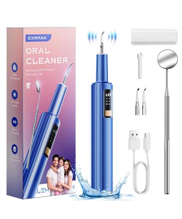 Plaque Remover for Teeth - Tartar Remover for Teeth Dental Calculus Remover Dental Teeth Cleaning Kit Rechargeable Dental Teeth Cleaner Tools Kits