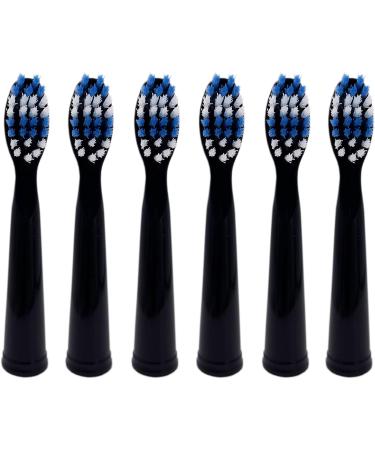 6-Pack Replacement Toothbrush Heads for Dnsly Fairywill & KIPOZI Sboly Sonic Electric Toothbrushes - Buy Online on GoSupps.com
