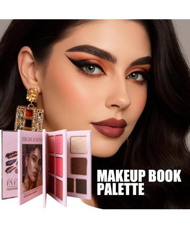 Palettes De Maquillage | 43 Couleurs Cosm tiques Imperm ables Highlighter Contour Fard Paupi res Kit De Maquillage | Pour F te Voyage Vacances Rendez-vous Mariage S ances Photo Femmes - Buy Online on GoSupps.com