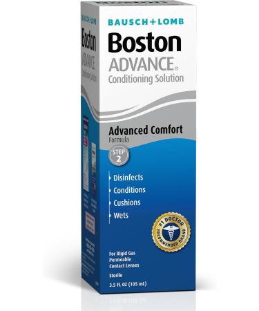 Bausch & Lomb Boston ADVANCE Conditioning Solution 3.5 Fl Oz (Pack of 2) - 2-Pack Advance Conditioning Solution - Buy Online on GoSupps.com