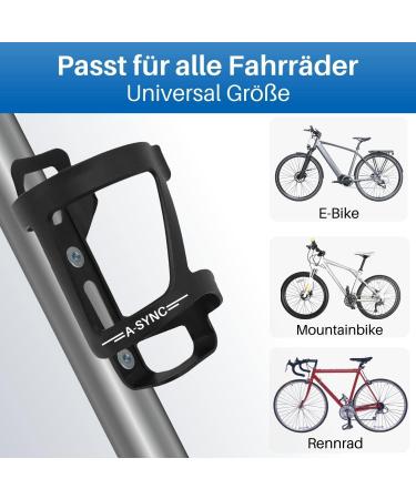 Ultra-Light Hilo Sports Bicycle Bottle Holder - Side Removal Bike Beverage Holder (33g) with 2 Screws - Black - Buy Online on GoSupps.com