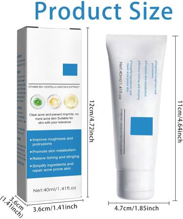 Giugio B5 creams B5 Repair Creme B5 Face Serum B5 Repairing Cream Deep moisturizing face cream soothing and fading acne pressure marks to repair damaged skin - Buy Online on GoSupps.com
