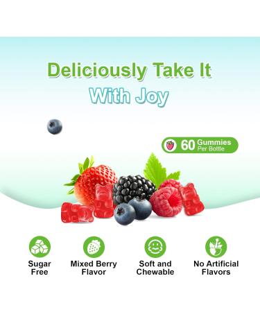 2 Pack Ashwagandha Gummies with Vitamin D for Women & Men Sugar Free Vegan 1000MG Ashwagandha Supplement Gummy & Vitamin C 120 Count Ashwagandha 60 Count (Pack of 2) - Buy Online on GoSupps.com