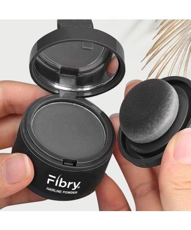 Fibry Hair volume powder regrowing concealer for hair grinding or fine hair Instant hair densifier natural ingredients Waterproof 4 g Dark Brown - Buy Online on GoSupps.com