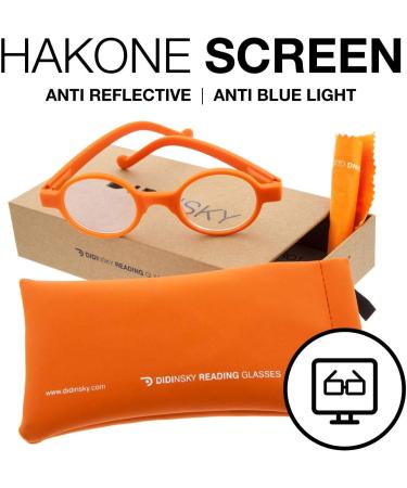 Didinsky Blue Light Filter Glasses for Men & Women - Prescription & Non-Prescription Gaming Eye Protection - Bluber +1.5 Hakone Screen - Buy Online on GoSupps.com