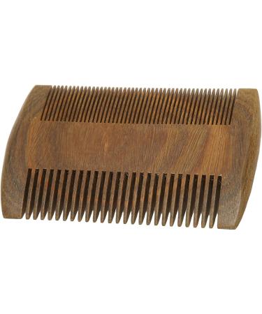 Peigne Moustache Emp che les Dents Arrondies Statiques Prise Confortable Peigne Barbe en Bois Double Face Taille Compacte pour un Usage Quotidien des Hommes - Buy Online on GoSupps.com