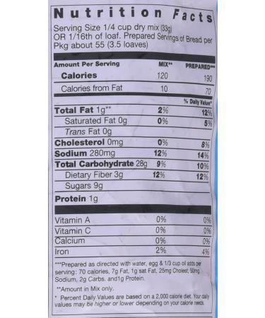 Pamela's Products Gluten-Free Bread Mix 4lb - Amazing Flavor and Quality - Buy Online on GoSupps.com