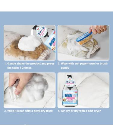 Dry Cleaning Solvent | Multipurpose Clothing Stain Remover - Mild Carpet Spray Effective Clothing Spray for Clothes Cleaning Stubborn Stains Oil Stain Down jacket cleaner - Buy Online on GoSupps.com