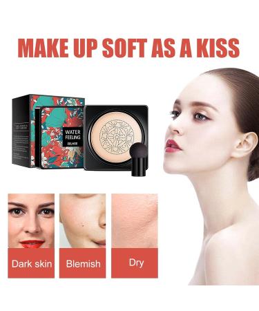 Mushroom Air Pillow BB Cream | Moisturizing Concealer & CC Cream Foundation - Natural Look International Shipping - Buy Online on GoSupps.com