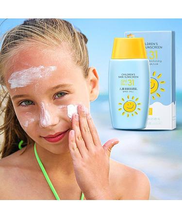  G n rique Kids Sunscreen SPF 31+ Lightweight Sunblock Lotion Water Resistant UV Protection for Children's Delicate Skin Ideal for Beach Camping Outdoor Sports and Pool - Buy Online on GoSupps.com