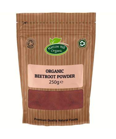 Organic Beetroot Powder 250g by Hatton Hill Organic - Free UK Delivery