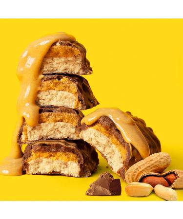 FITCRUNCH Protein Bars Snack Size Value Pack Gluten Free Made with Whey Proteins (20 Snack Size Bars Peanut Butter Crunch) - Buy Online on GoSupps.com