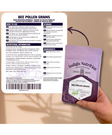 Indigo Herbs Bee pollen grain (Spanish) 500g - Buy Online on GoSupps.com
