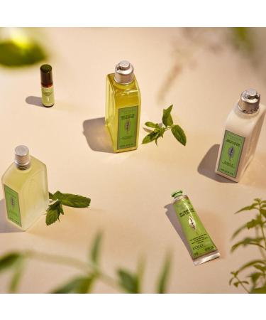 L'OCCITANE Mint Verbena Exfoliating Shower Gel 250ml - Refreshing Minty & Zesty Formula for All Skin Types - Buy Online on GoSupps.com