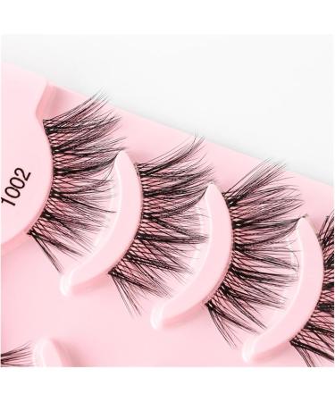 UAMOU Mink Eyelashes Volume False Lashes 3D Mink Natural Long Make Up False Eyelash Faux Cils Cilios Fluffy Fake Eye Lashes Cheerfully (Color : 5 pairs 1011 Size : 5 boxes) - Buy Online on GoSupps.com
