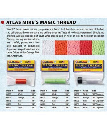 Atlas Mike's 66031 Magic Thread Dispenser White | 1 Spool | Easy-Use Packaging - Buy Online on GoSupps.com