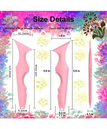 SHANPIN Eyeliner Stencils: Reusable Silicone Makeup Assistant Tool - 5 in 1 Pink Eyelash Shield, Eyebrow Shaping, Jaw Line, Lip Line - Perfect for Beginners - Buy Online on GoSupps.com